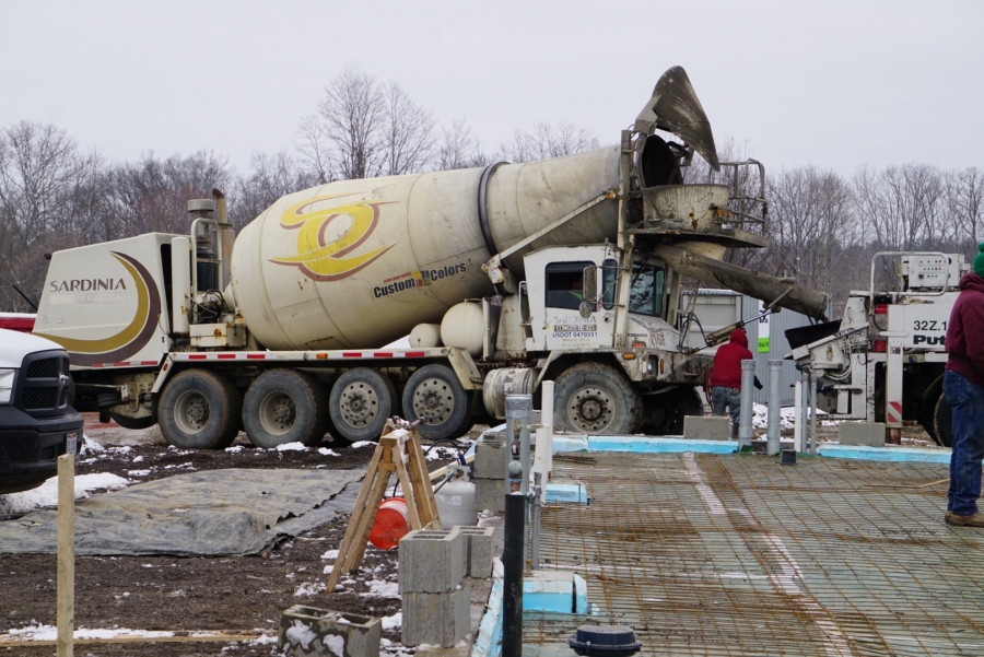 concrete truck